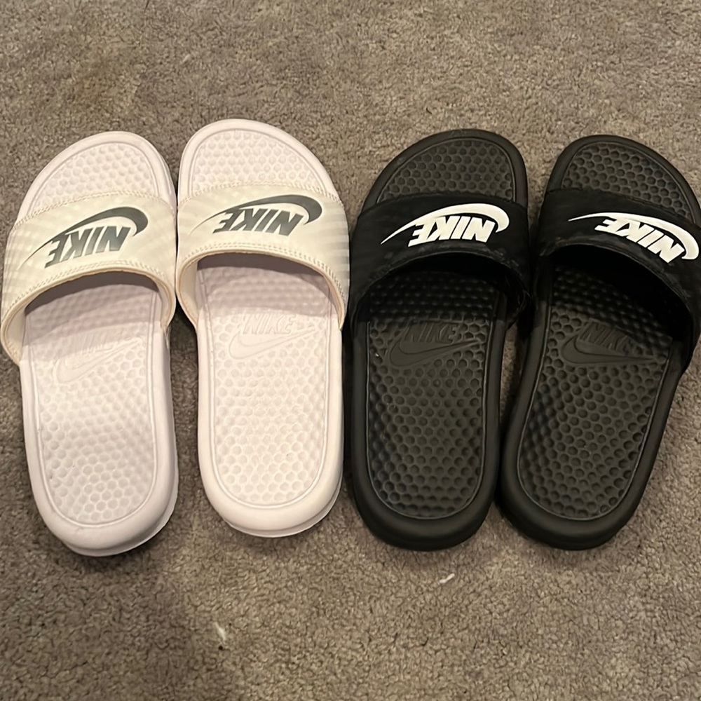 Nike Slides Bundle (Black/White)